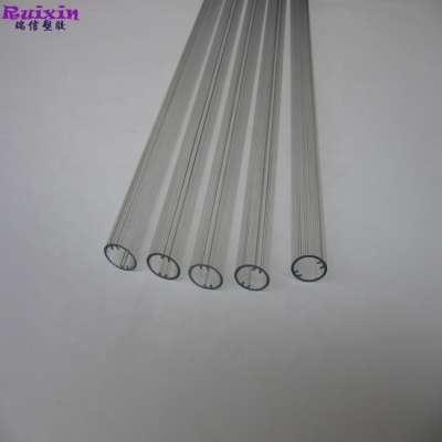 Transparent round for LED strip diffused tube