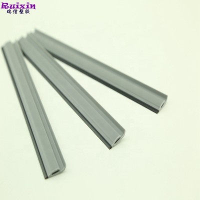 Co extrusion soft and hard PVC two colors extrusion for refuse hopper